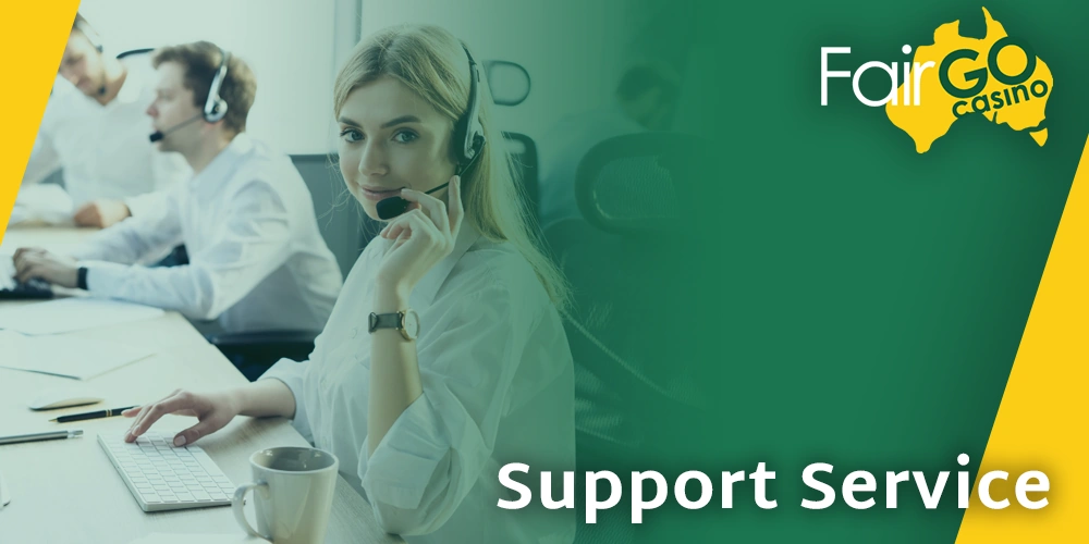 Customer Support at Fair GO Casino