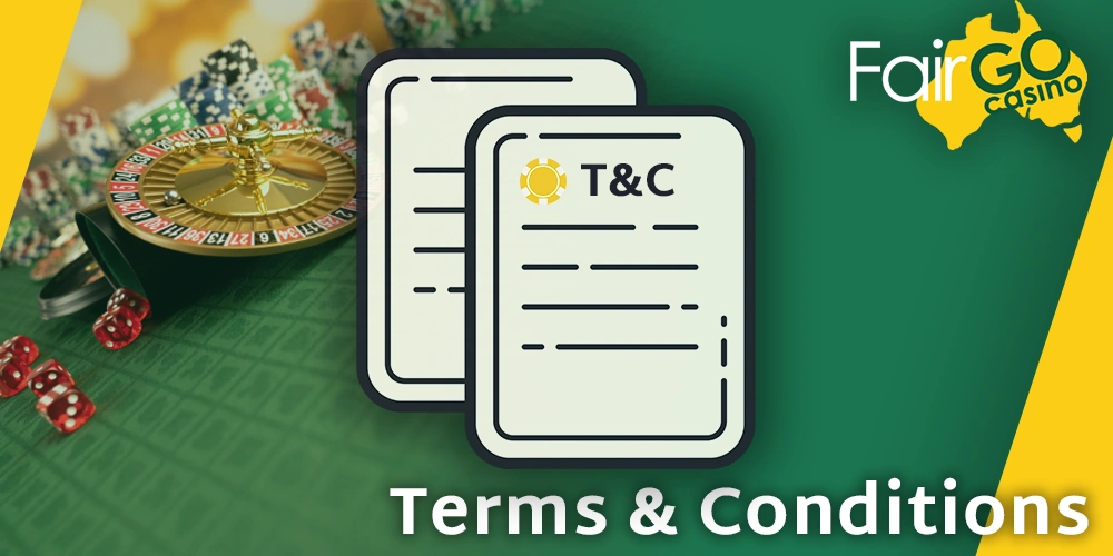 Terms and Conditions at Fair GO Casino