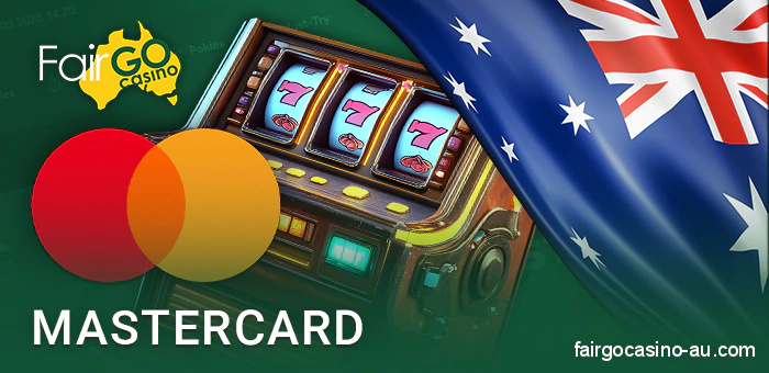 Use Mastercard for payments at Fair Go Casino Australia