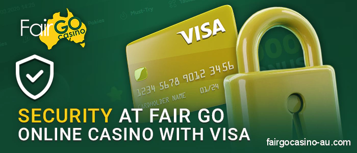 Secure Visa transfers for Australian Fair Go Casino players