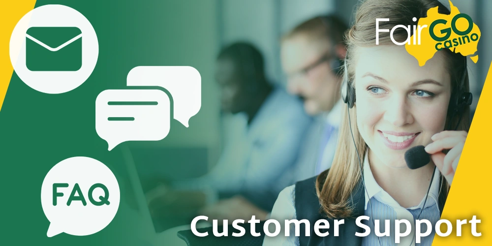 24/7 Customer Support Service at Fair GO Casino