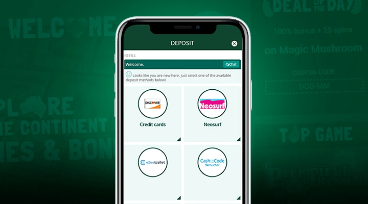 Deposit to Fair Go Casino via phone